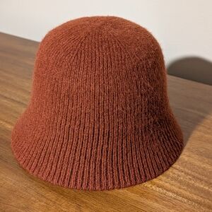 NWT Madewell Fuzzy-Knit Bucket Hat
